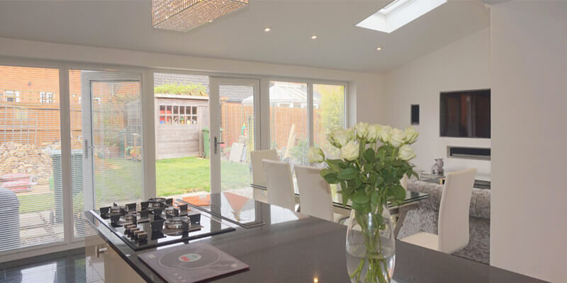 White Kitchen Installation