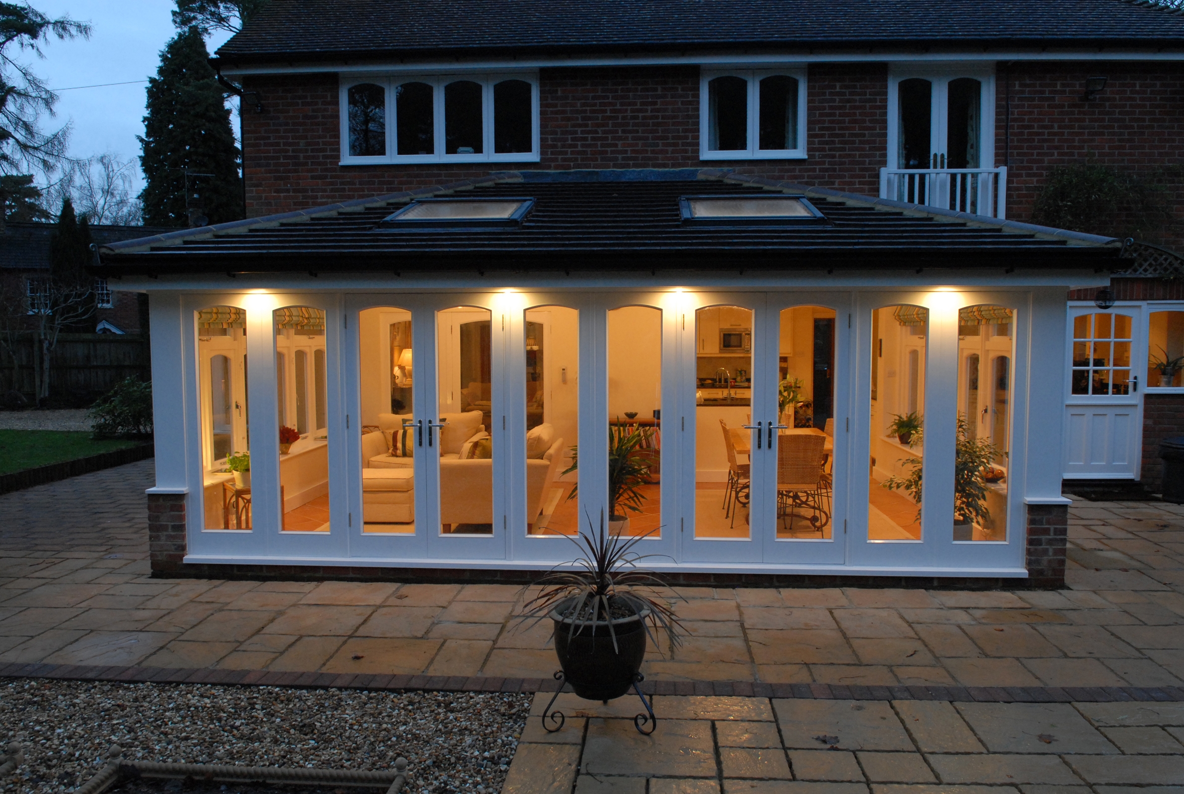Garden Room Kitchen Aspley Heath Oliver James Design & Build