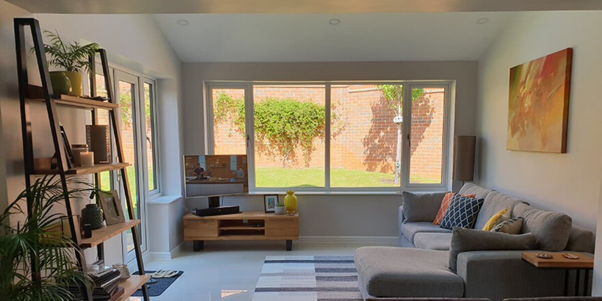 Living Room In Extension