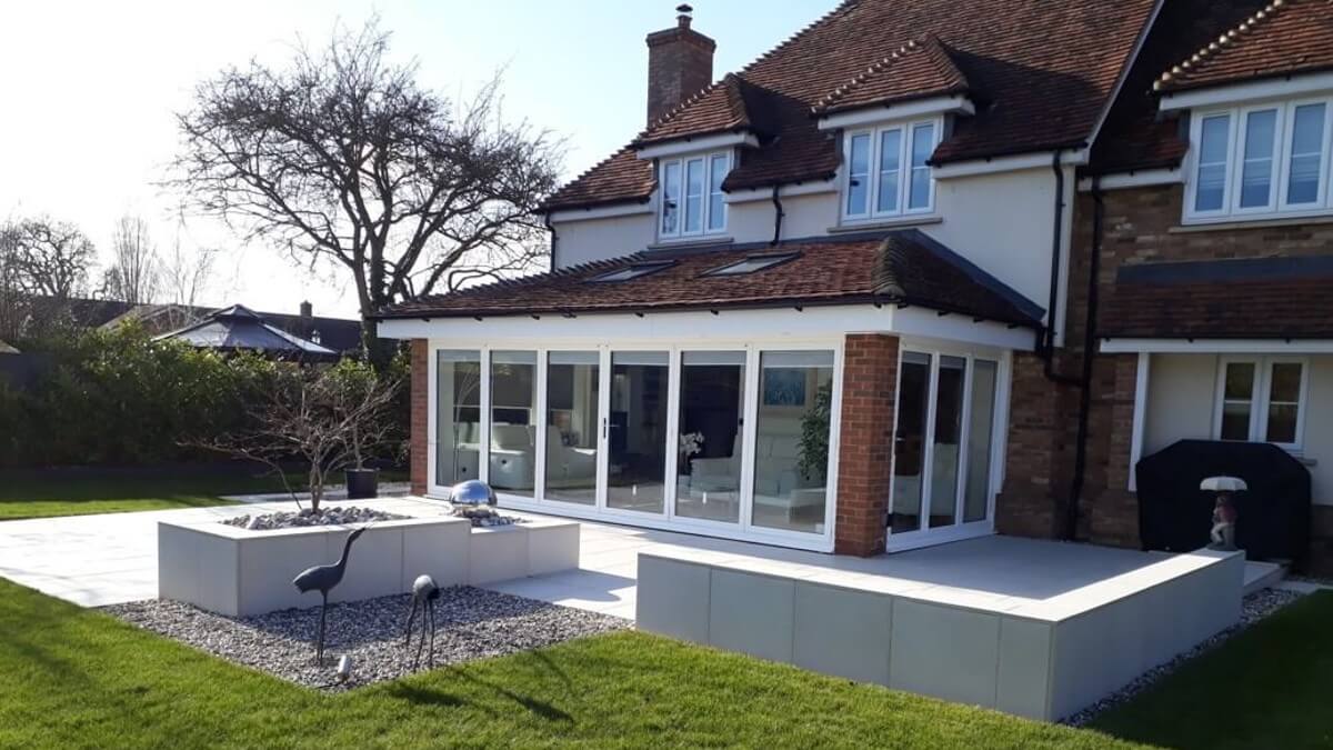 Kitchen Extension With Garden Transformation